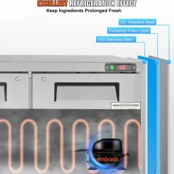 VEVOR Commercial Refrigerator, 48