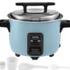 VEVOR Commercial Rice Cooker, 40-Cup Rice Cooker, 8.45 Qt / 8 Liter Large Rice Cooker and Warmer with Nonstick Inner Pot, Fast Cooking and 24-Hour Keep Warm, with Rice Cup and Paddle, for Restaurant