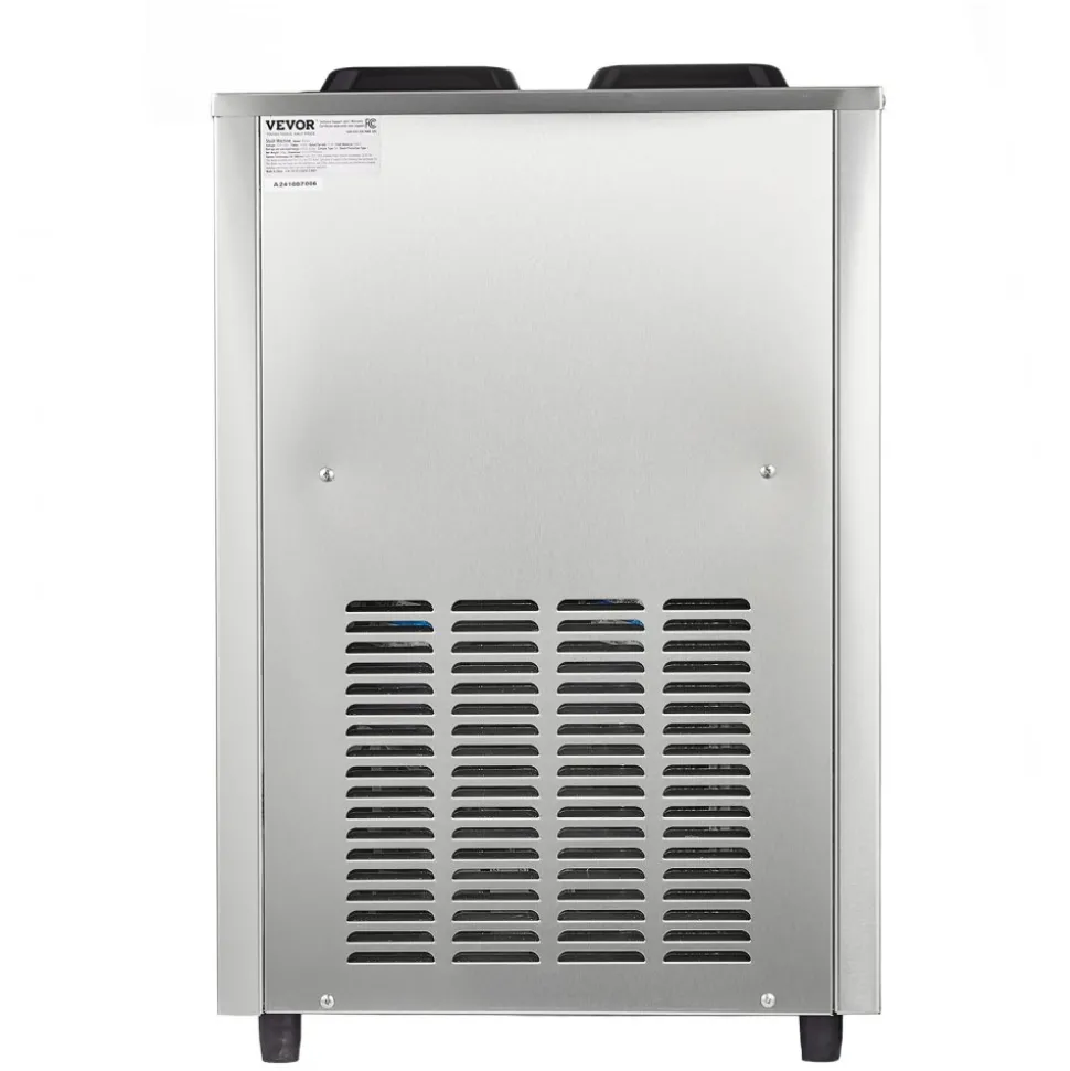 VEVOR Commercial Slushy Machine, 2 x 12L / 3.17 Gal Double Tanks, Cool and Freeze Modes, Stainless Steel Margarita Smoothie Frozen Drink Maker, Slushie Machine for Party Cafes Restaurants Bars Home