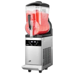 VEVOR Commercial Slushy Machine, 300W 110V, 6L/1.6 Gal 25 Cups Single-Bowl, Stainless Steel Margarita Smoothie Frozen Drink Maker, Slushie Machine for Cafes Restaurants Bars Home Use