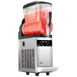 VEVOR Commercial Slushy Machine, 300W 110V, 6L/1.6 Gal 25 Cups Single-Bowl, Stainless Steel Margarita Smoothie Frozen Drink Maker, Slushie Machine for Cafes Restaurants Bars Home Use