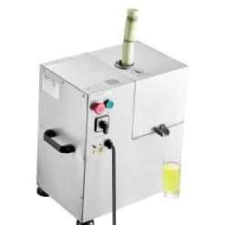 VEVOR Commercial Sugar Cane Juicer, 110LBS/H High Output Sugarcane Juicer Machine with 3 Stainless Steel Rollers, 2.4" Large Inlet, Manual Sugar Cane Press Juice Extractor Squeezer for Home/Commercial
