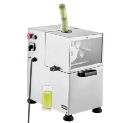 VEVOR Commercial Sugar Cane Juicer, 800W Electric Sugarcane Juicer Machine with 661LBS/H High Output, 4 Stainless Steel Rollers, Sugar Cane Press Juice Extractor Squeezer for Home/Commercial Use