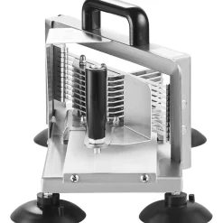 VEVOR Commercial Tomato Slicer, 1/4 inch Tomato Cutter Slicer, Stainless Steel Heavy Duty Tomato Slicer Machine, Manual Tomato Slicer with Non-slip Feet, for Cutting Tomatoes, Cucumbers, Bananas
