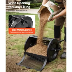 VEVOR Compost Spreader, 16.5