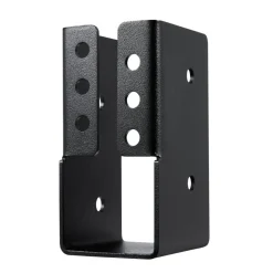 VEVOR Concealed Joist Hanger, 2x4 Inch Outdoor Concealed-Flange Joist Bracket with Screws, Steel Light Joist Hangers for 1.93 x 3.62 Inch / 49 x 92 mm Beam, Swing, Fence, Wooden Slides, 24 Pcs