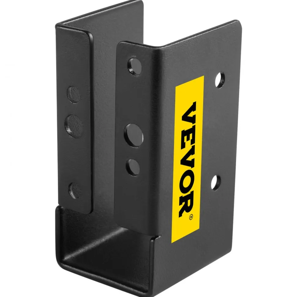 VEVOR Concealed Joist Hanger, 2"x4" Outdoor Accent Concealed-Flange, Pack of 24 Concealed Joist Bracket, Q235 Steel Plate Powder-Coated Concealed Face Mount Joist Hanger Inner 40x91 mm for Beam Swing