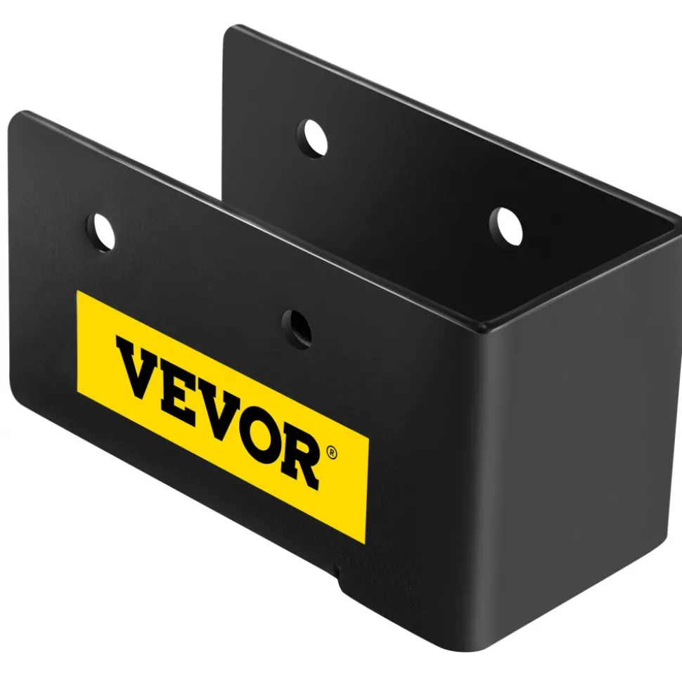 VEVOR Concealed Joist Hanger, 2"x4" Outdoor Accent Concealed-Flange, Pack of 24 Concealed Joist Bracket, Q235 Steel Plate Powder-Coated Concealed Face Mount Joist Hanger Inner 40x91 mm for Beam Swing