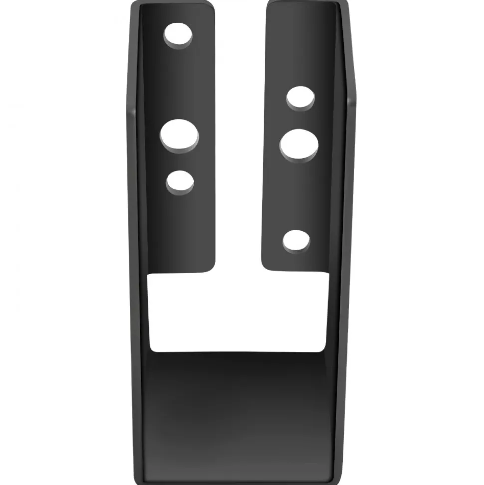VEVOR Concealed Joist Hanger, 2"x4" Outdoor Accent Concealed-Flange, Pack of 24 Concealed Joist Bracket, Q235 Steel Plate Powder-Coated Concealed Face Mount Joist Hanger Inner 40x91 mm for Beam Swing