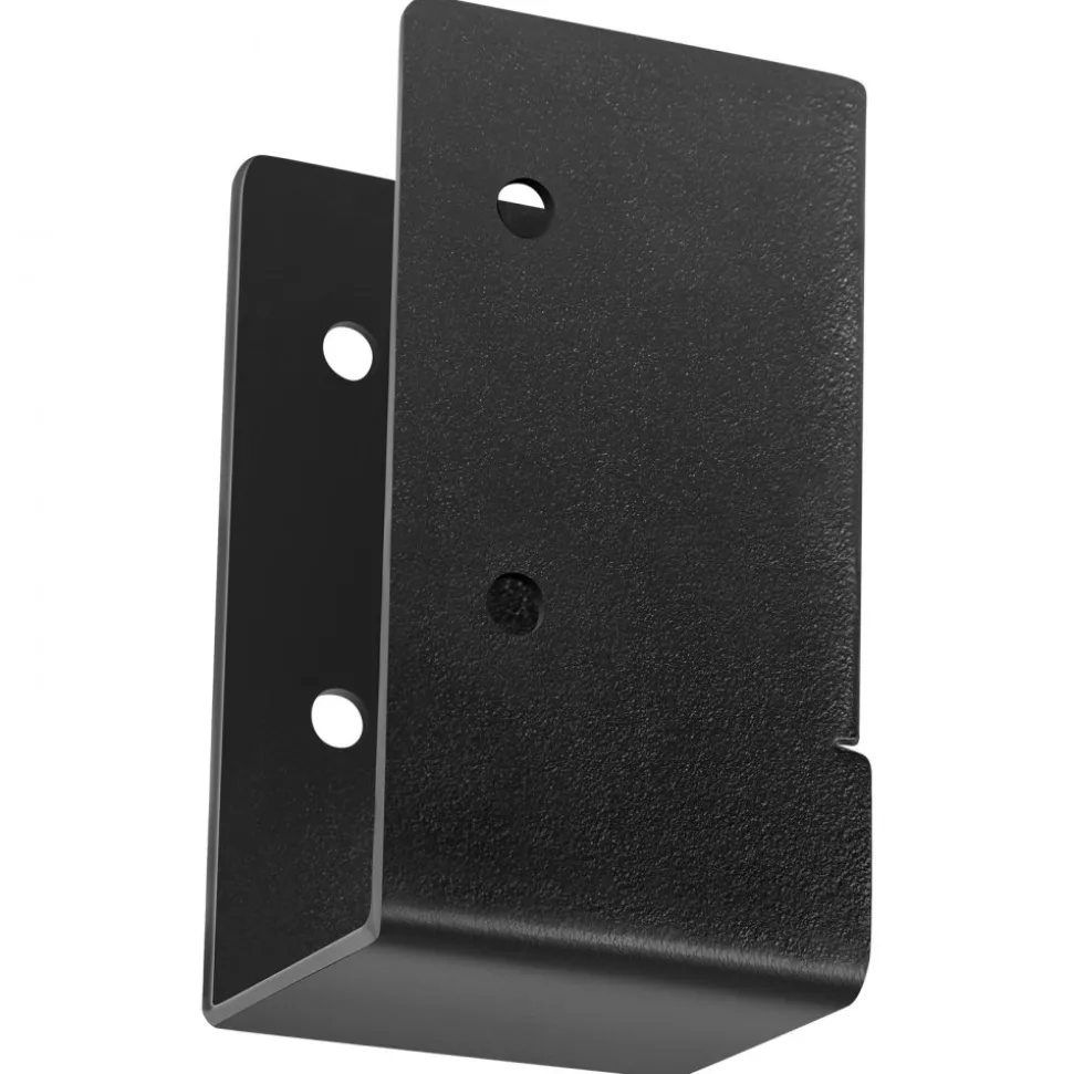 VEVOR Concealed Joist Hanger, 2"x4" Outdoor Accent Concealed-Flange, Pack of 24 Concealed Joist Bracket, Q235 Steel Plate Powder-Coated Concealed Face Mount Joist Hanger Inner 40x91 mm for Beam Swing