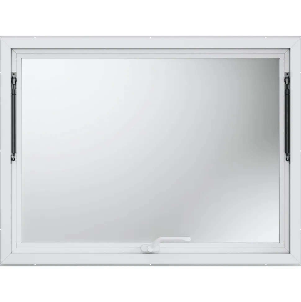 VEVOR Concession Window for Food Truck, 48"x36" Aluminum Alloy Food Truck Service Window, Up to 85 Degrees Stand Serving Window with Awning Door & Drag Hook, for Food Trucks Concession Trailers