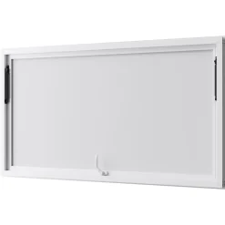 VEVOR Concession Window 74x40 in, Aluminum Alloy Frame Service Window for Food Truck, Up to 85 Degrees Stand Serving Window with Awning Door and Drag Hook, Rainwater Resistant for Concession Trailers