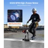 VEVOR Concrete Power Screed, 4 ft Aluminum Board Straight Edge Bar Set, 4 Stroke Cement Finishing Vibrating Motor with Height Adjustable Handles, High Efficient Concrete Tool 6500RPM
