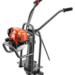 VEVOR Concrete Power Screed Gas-Powered Leveling Machine 1.16HP Engine, 4 Stroke Vibrating Screed, Flexible Shaft Drive, Adjustable Handle, Support Legs for Patio, Driveway, Floor Finishing, Jobsite