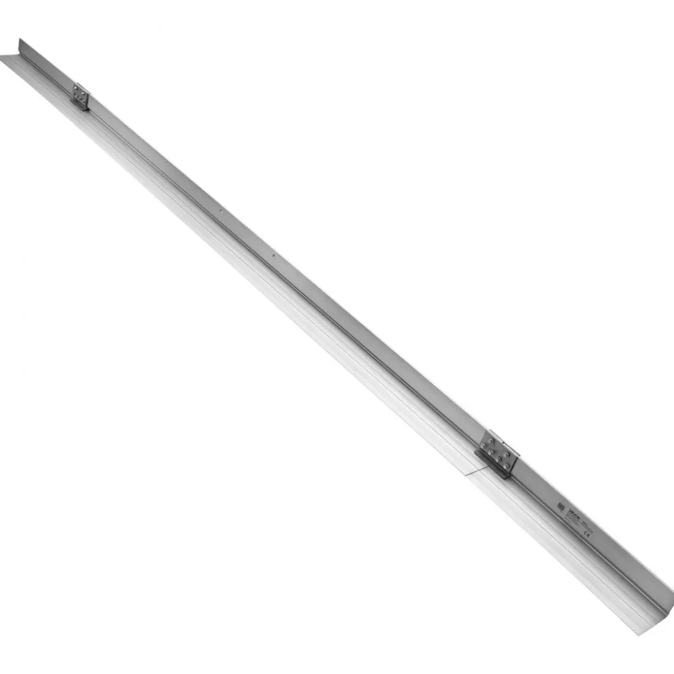 VEVOR Concrete Screed Blade 12 ft Length Aluminum Alloy Board Leveling Tool, 5.3 in Wide Straight Edge, Wide Coverage, Replacement Surface Leveler for Driveway, Patio, Sidewalk, Garage Floor Finishing