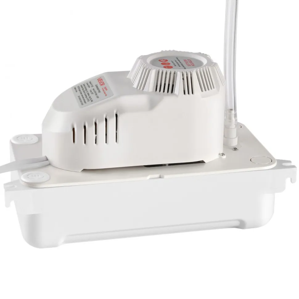 VEVOR Condensate Pump, 1/12 HP, 90 GPH, 20 ft Lift, 115V Automatic AC Condensation Removal Pump with Safety Switch 20 ft Tubing, for Air Conditioner, Dehumidifier, HVAC, Furnace, Ice Maker Water Drain