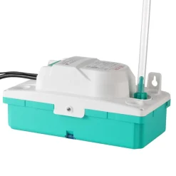 VEVOR Condensate Pump, 1/24 HP, 110 GPH, 24 ft Lift, 100-240V Automatic AC Condensation Removal Pump with Safety Switch & 20 ft Tubing, for Air Conditioner, Dehumidifier, HVAC, Furnace, Ice Maker