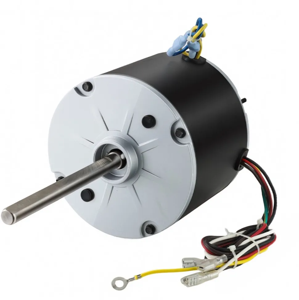 VEVOR Condenser Fan Motor with Capacitor, 1/3HP 1075RPM 208-230V, Compatible with GE Genteq K55HXGDD-81195 5KCP39GGY209AS, Fasco D925 D7908, Dayton EM3729F, Century FSE1036SV1, Rheem Ruud 51-100998-05