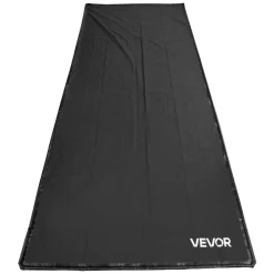 VEVOR Containment Mat, 8 ft 6 in x 20 ft, Non-Slip PVC Garage Floor Mat with a Cleaning Squeegee, Heavy Duty Durable Waterproof Protection from Snow, Rain and Mud for Cars SUVs Trucks Parking, Black