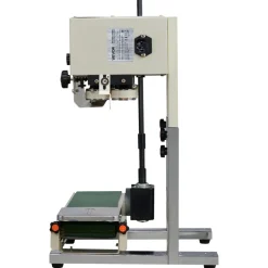 VEVOR Continuous Bag Band Sealing Machine, 0.24-0.47 in Seal Width, Vertical Band Sealer Machine with Roller Printing , Temp & Speed Adjustable, Heat Sealing Machine for 0.001-0.03 in Plastic Bags