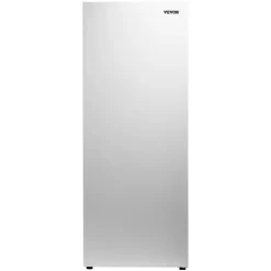 VEVOR Convertible Freezer/Refrigerator, 11 Cu.Ft Frost Free Upright Freezer with Temp Control Panel, Reversible Door, Adjustable Glass Shelves and LED, Standing Fridge for Kitchen, Office, Garage