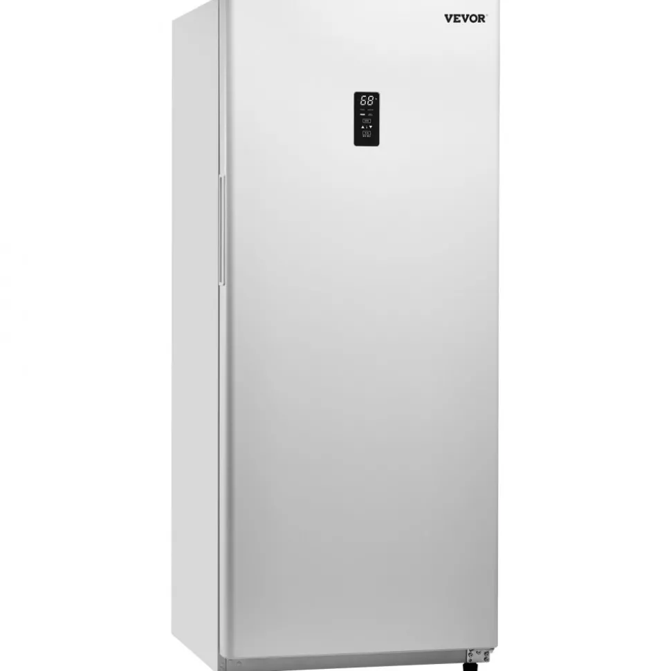 VEVOR Convertible Freezer/Refrigerator, 14 Cu.Ft Frost Free Upright Freezer with Temp Control Panel, Door Open too Long Alarm, Adjustable Shelves and LED, Standing Fridge for Kitchen, Office, Garage