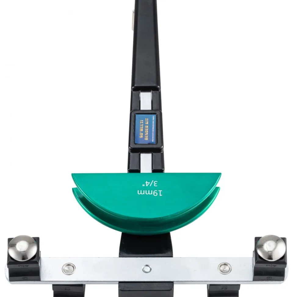 VEVOR Copper Pipe Bender, 7 Colorful Dies 1/4-7/8 inch 90 Degrees Forward and Reverse Bending, 6-22 mm for Copper & Aluminum Tubes with Reverse Bend Attachment