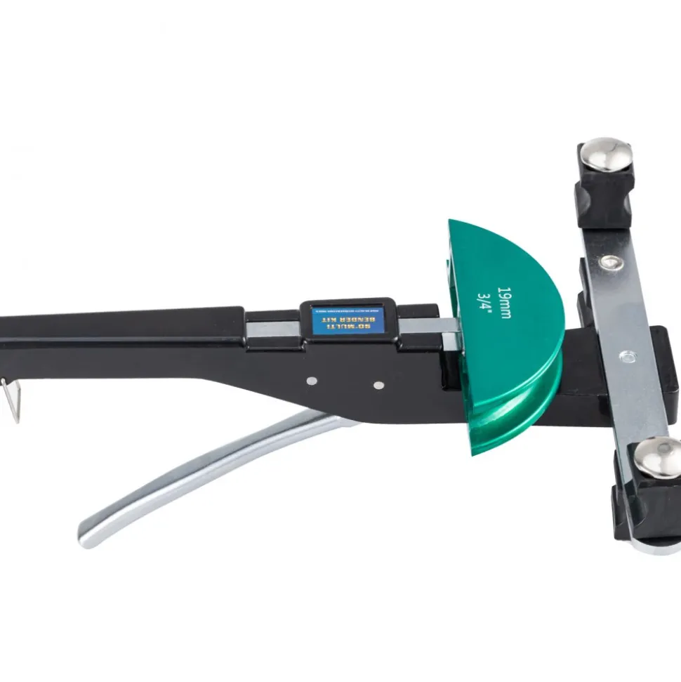 VEVOR Copper Pipe Bender, 7 Colorful Dies 1/4-7/8 inch 90 Degrees Forward and Reverse Bending, 6-22 mm for Copper & Aluminum Tubes with Reverse Bend Attachment