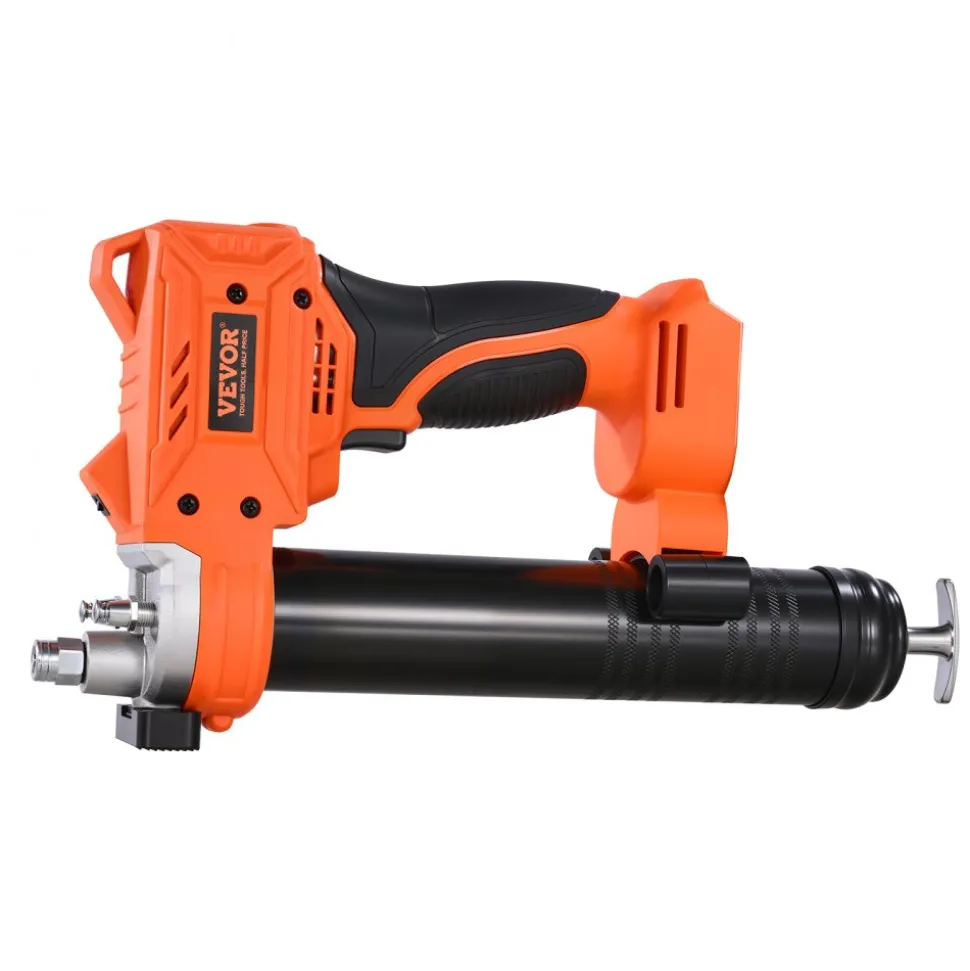 VEVOR Cordless Grease Gun, 8000 PSI Max Pressure, Battery Operated Grease Gun with LED Light & 35.4-inch Long Hose, Compatible with 18V Makita Batteries, For Greasing Vehicles or Machines(Tool Only)