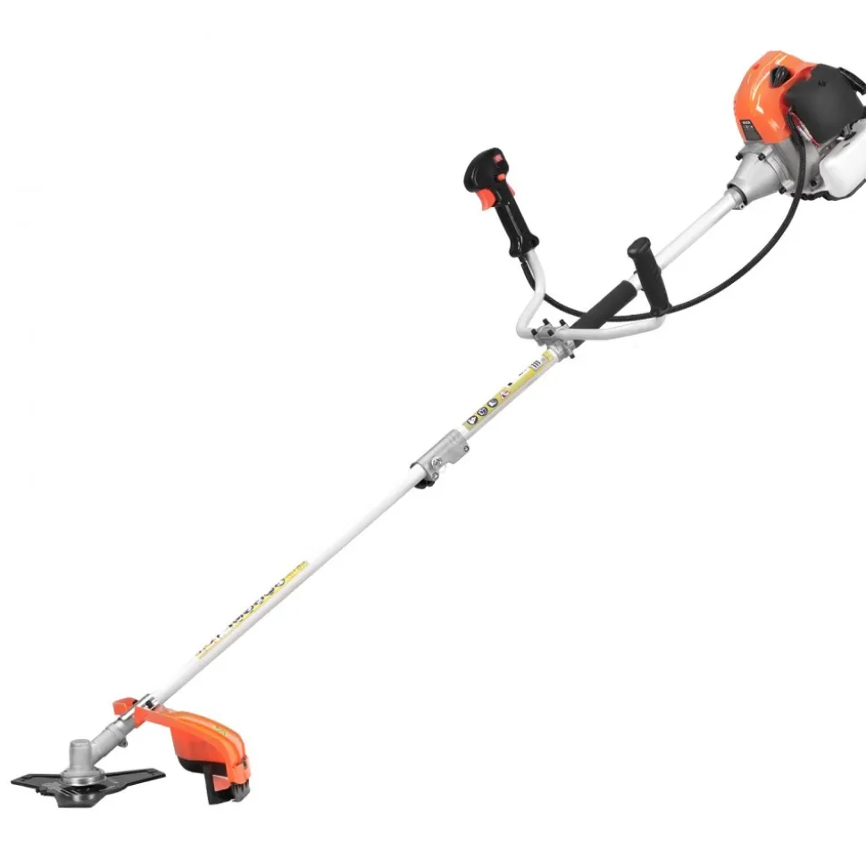 VEVOR Cordless String Trimmer, 52 cc 2-Stroke, Gas Powered Weed Wacker, 17" Cordless Grass Trimmer, Multi-Functional Lawn Edger with Shoulder Strap & 3T Blade, Weed Eater for Quick Grass Cleaning