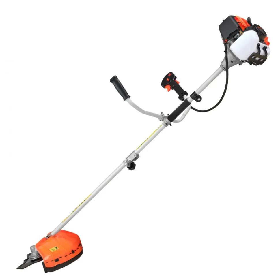 VEVOR Cordless String Trimmer, 52 cc 2-Stroke, Gas Powered Weed Wacker, 17" Cordless Grass Trimmer, Multi-Functional Lawn Edger with Shoulder Strap & 3T Blade, Weed Eater for Quick Grass Cleaning