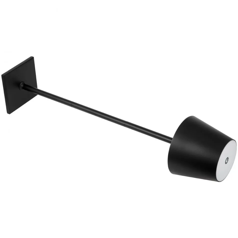 VEVOR Cordless Table Lamp, 2-Pack, 5200mAh Built-in Rechargeable Battery Desk Lamp, Stepless Dimming Up, 3 Adjustable Heights, Detachable Lampshade for Bottle, Restaurant, Bedroom, Outdoor, Black