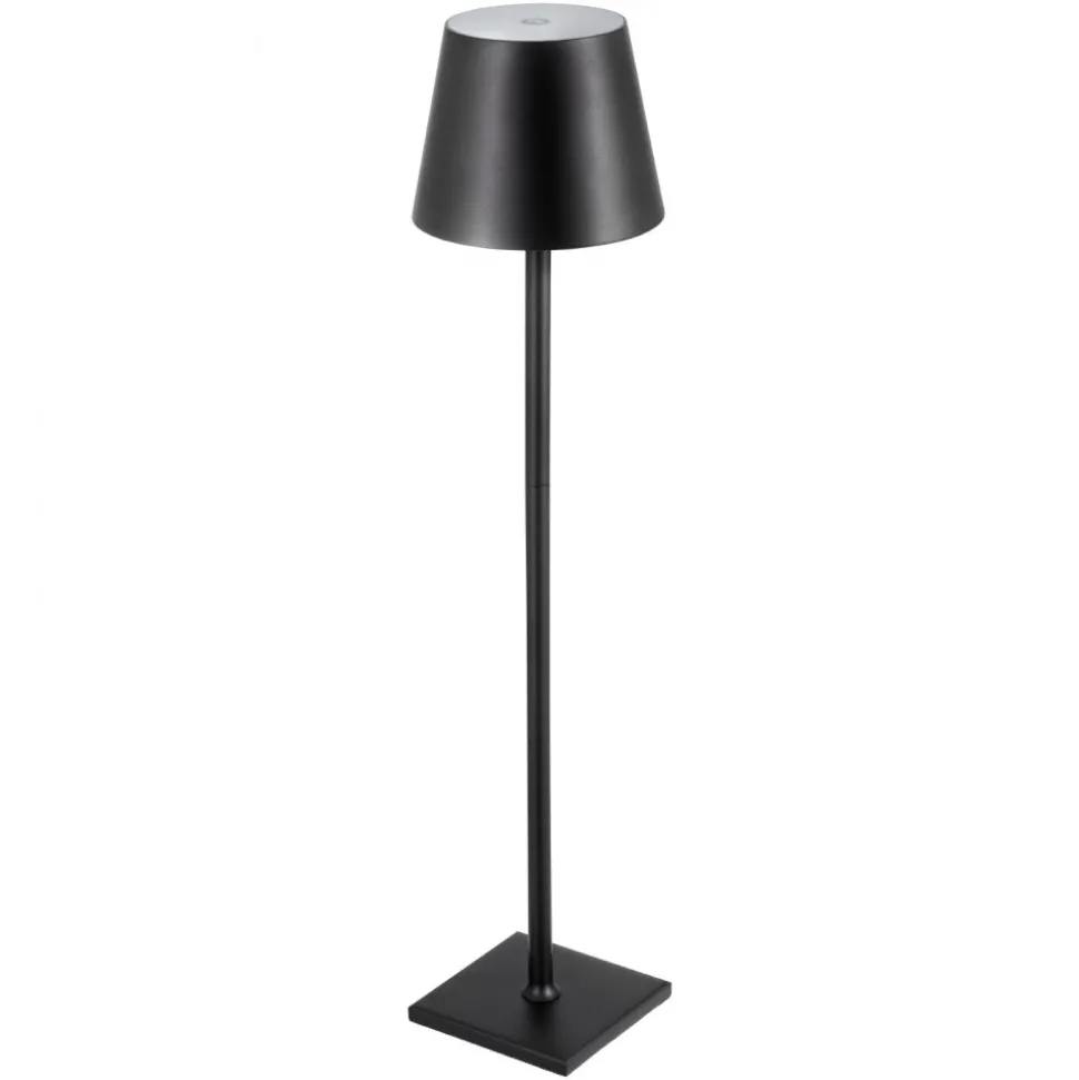 VEVOR Cordless Table Lamp, 2-Pack, 5200mAh Built-in Rechargeable Battery Desk Lamp, Stepless Dimming Up, 3 Adjustable Heights, Detachable Lampshade for Bottle, Restaurant, Bedroom, Outdoor, Black
