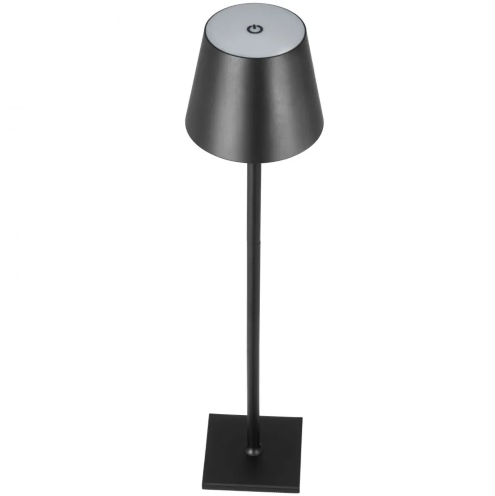 VEVOR Cordless Table Lamp, 2-Pack, 5200mAh Built-in Rechargeable Battery Desk Lamp, Stepless Dimming Up, 3 Adjustable Heights, Detachable Lampshade for Bottle, Restaurant, Bedroom, Outdoor, Black