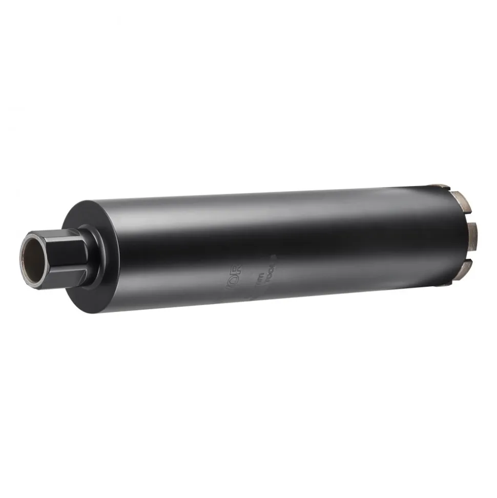 VEVOR Core Drill Bit, 3-1/2 inch Diameter, 14 inch Drilling Depth, 1-1/4 in-7 Internal Thread, High-Precision Welding Technology, Wet Diamond Core Bit for Reinforced Concrete, Bricks, and Masonry