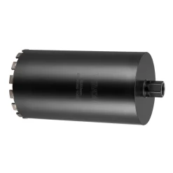 VEVOR Core Drill Bit, 8 inch Diameter, 14 inch Drilling Depth, 1-1/4 in-7 Internal Thread, High-Precision Welding Technology, Wet Diamond Core Bit for Reinforced Concrete, Red Bricks, and Masonry