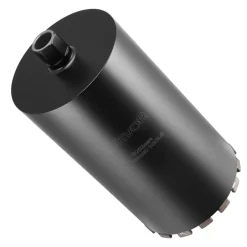 VEVOR Core Drill Bit, 8 inch Diameter, 14 inch Drilling Depth, 1-1/4 in-7 Internal Thread, High-Precision Welding Technology, Wet Diamond Core Bit for Reinforced Concrete, Red Bricks, and Masonry