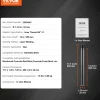 VEVOR Core Drill Bit, 1-1/4" Wet Diamond Core Drill Bits, 14" Drilling Depth Concrete Core Drill Bit, 5/8"-11 Inner Thread, Laser Welding, Diamond Wet Coring Bit for Concrete Brick and Block