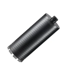 VEVOR Core Drill Bit, 4.25" Wet/Dry Diamond Core Drill Bits for Brick and Block, Concrete Core Drill Bit with Pilot Bit Adapter and Saw Blade, 9.5" Drilling Depth, 5/8"-11 Inner Thread, Laser Welding