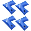 VEVOR Corner Pool Water Tubes, 4 Pack 22.4 x 22.2 in, Corner Winter Water Bags with Leakproof Screw Cap, 0.4mm Heavy Duty PVC, Cold-Resistant Weights for Inground Swimming Pool Covers