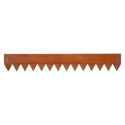 VEVOR Corten Steel Landscape Edging, 6-Pack 40 x 6 Inch Metal Edging for Landscaping with 8 Connecting Plates, Bendable Metal Garden Edge Border for Flower Bed, Yard Pathway, Rust