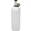 VEVOR CO2 Tank, 20 lbs New Aluminum Alloy Cylinder, CO2 Air Tank with Spray Coating, CGA320 Valve, Handle & Adjustable Pressure, DOT & TC Approved Cylinder for Draft Beer Dispensing and Soda Maker