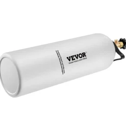 VEVOR CO2 Tank, 20 lbs New Aluminum Alloy Cylinder, CO2 Air Tank with Spray Coating, CGA320 Valve, Handle & Adjustable Pressure, DOT & TC Approved Cylinder for Draft Beer Dispensing and Soda Maker