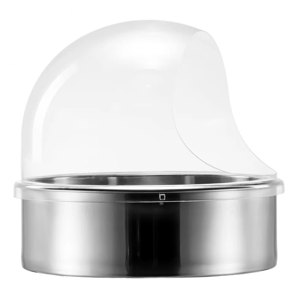 VEVOR Cotton Candy Machine Cover, Transparent Acrylic Dome Bubble Shield, Cotton Candy Machine Bubble Shield Compatible with 20.5in Cottons Candies Machines Bowl for Party, Shops, Bottom Groove Design