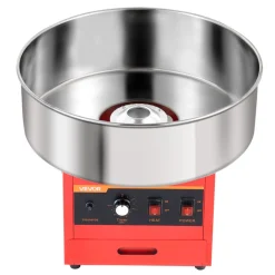 VEVOR Cotton Candy Machine Commercial 1000W Electric Candy Floss Maker Blue, Ideal for Home, Carnival, Birthday, Family Party, Easy Use with 20.5 in Stainless Steel Bowl, Storage Drawer, Sugar Scoop