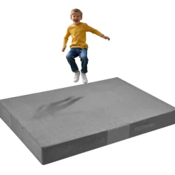 VEVOR Crash Pad, 6 x 4 ft Crash Pad for Kids Sensory with Soft Thick Foam and Washable Cover, Giant Pillow Mat Large Sensory Room Equipment for Children and Adults Jumping, Play, Climbing & Gymnastics