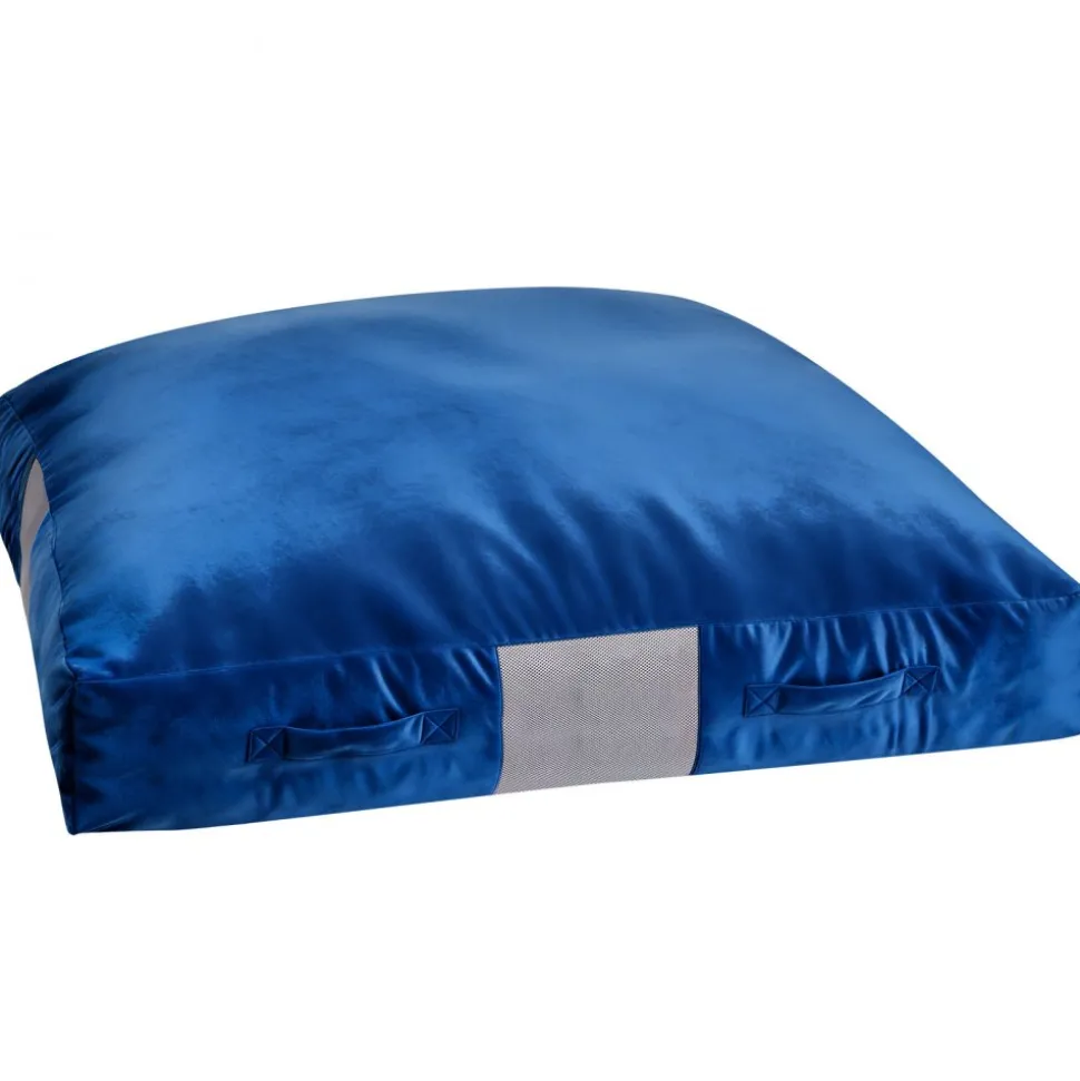 VEVOR Crash Pad, 5 x 5 ft Crash Pad for Kids Sensory with Foam Blocks and Washable Cover, Giant Pillow Mat Large Soft Foam Landing Zone, Sensory Room Equipment for Children Jumping, Relaxing & Play