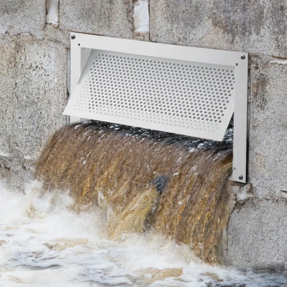 VEVOR Crawl Space Flood Vent Foundation Flood Vent 8"Height x 16"Width Wall Vent