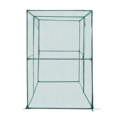 VEVOR Crop Cage, 7.8 x 3.9 x 5.9 ft Plant Protection Tent with Zippered Door, Wind-Resistant Tall Crop Cage, Easy to Install, Outdoor Raised Bed Cover, Tomato Plant Netting for Garden Patio Lawn