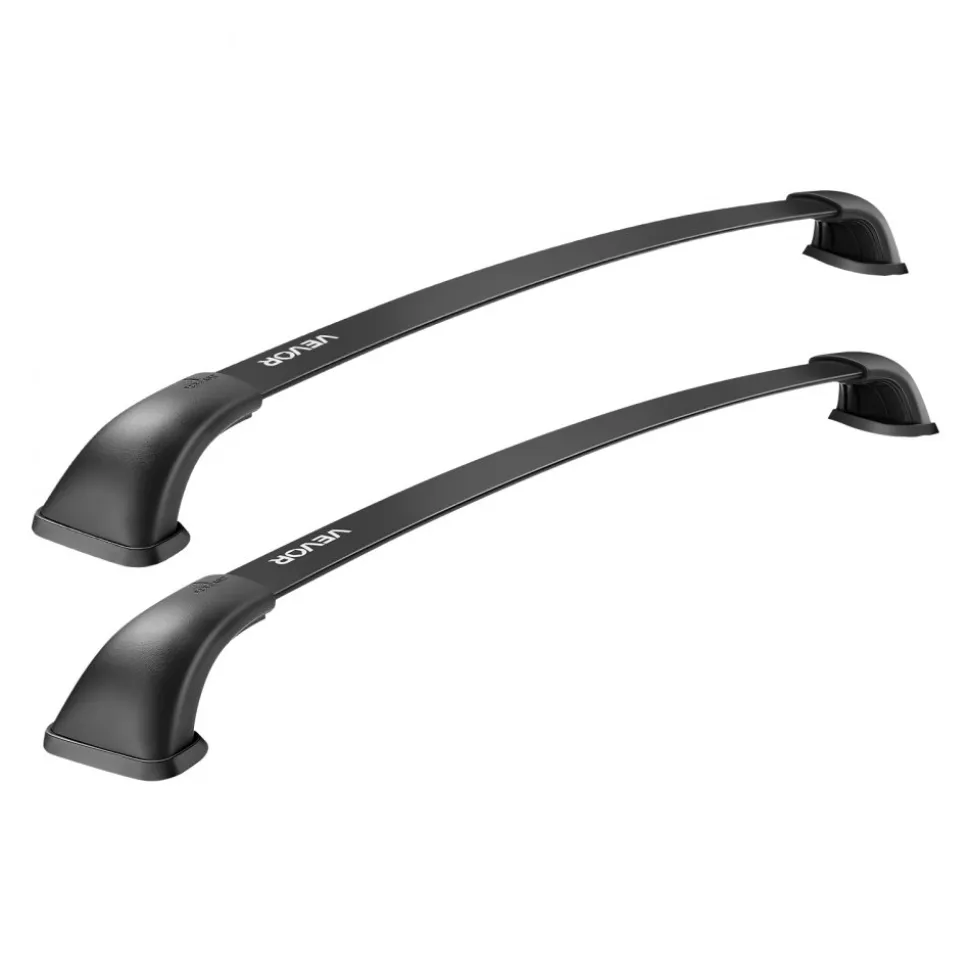VEVOR Cross Bars Roof Racks, 165lbs Capacity, Compatible with Toyota Highlander 2014-2019 XLE, Limited, SE with Flush Roof Rails, Heavy Duty Aluminum Crossbar Racks Roof Rail Rooftop Luggage Canoe